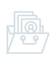 file with documents inside icon