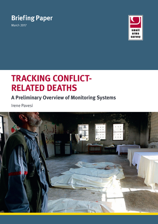 Tracking conflict-related deaths BP cover